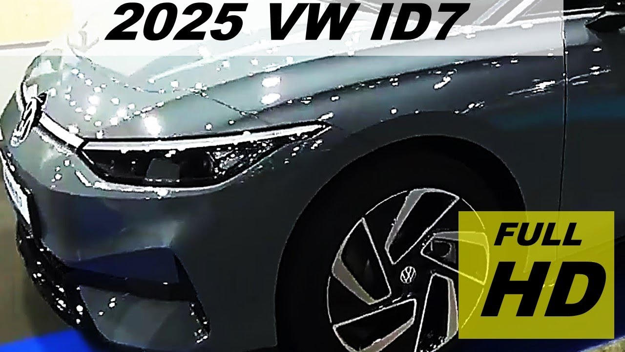 2025 Volkswagen ID.7 - Visual REVIEW, Aerodynamic Efficiency