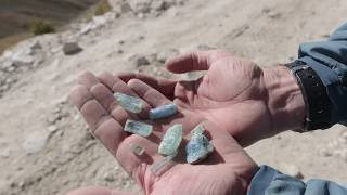 Mining Big Aquamarines on Mt Antero