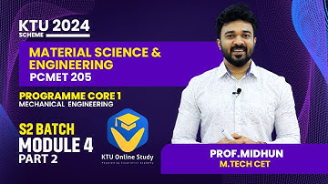 MME MATERIAL SCIENCE KTU 2024 SCHEME  | MODULE 4 PART 2 | PROGRAMME CORE 1| KOS APP : EUTECTIC
