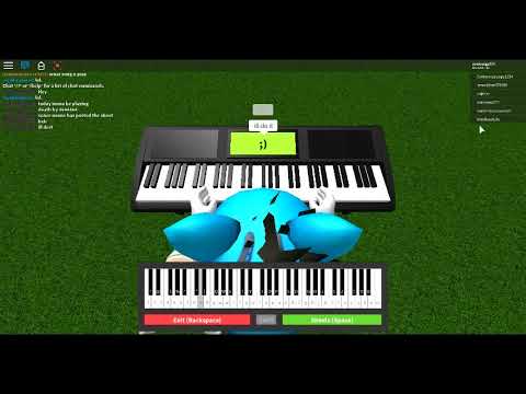 Death By Glamour Roblox Piano Sheet In Description Youtube - roblox death by glamour