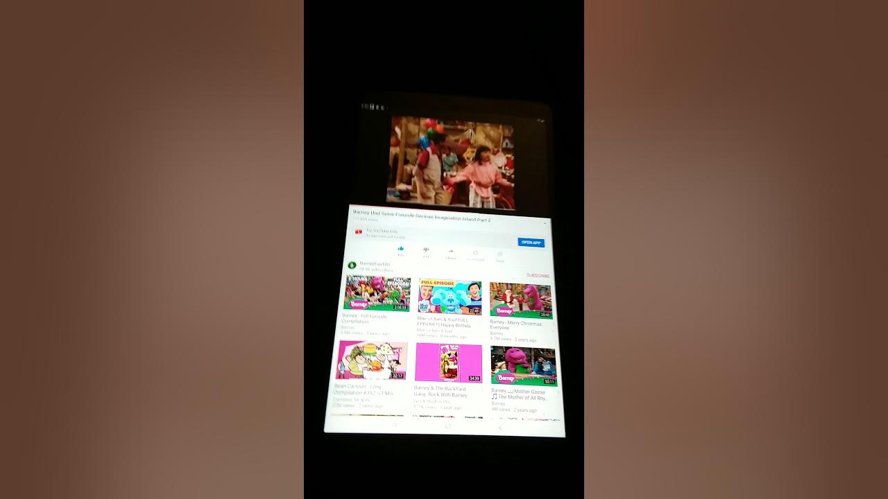 Barney imagination island Shawn Zachary tinkerputt sea medley YouTube