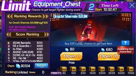 Mạng đơ, huhuhu | Đối đầu sức mạnh Shermie Lôi phiên bản tư chất 15