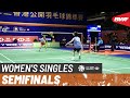 VICTOR Hong Kong Open 2023 | Goh Jin Wei (MAS) vs. Zhang Yi Man (CHN) | SF