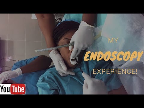 This video demonstrates an endoscopy procedure for a suspected bleeding ulcer.. This video demonstrates an endoscopy procedure for a suspected bleeding ulcer..