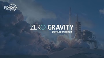 Zero Gravity Developer Portals