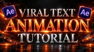 How to Create Itzfk-Style Text Animation in After Effects 🔥