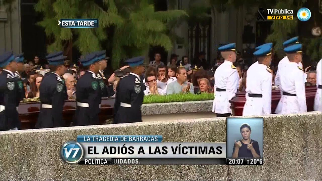 Visión 7: La tragedia de Barracas: El adiós a las víctimas