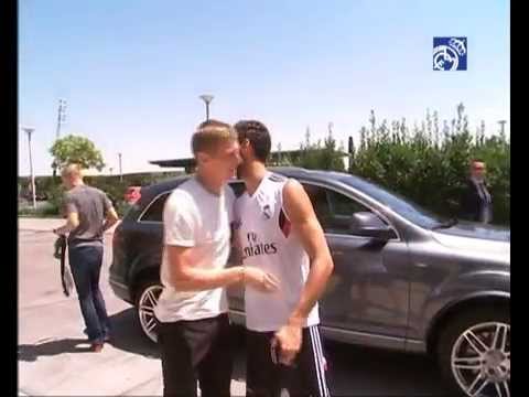 Toni Kroos at the Ciudad Real Madrid
