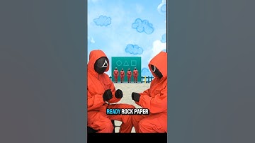 Rock Paper Scissors  Squid Game #shorts #youtubeshorts #trending