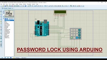 PASSWORD BASED LOCK USING ARDUINO WITH 16x2 LCD AND 4x4 KEYPAD