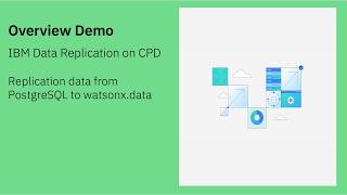 IBM Data Replication on CPD: Replication data from PostgreSQL to watsonx.data