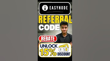 Easynode Referral Code (REBATE) Save 15% Discount on Subscription Plan | Easynode invite Code