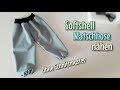 Softshell Regenhose - Nähen OHNE Schnittmuster - Anfänger - Nähtinchen