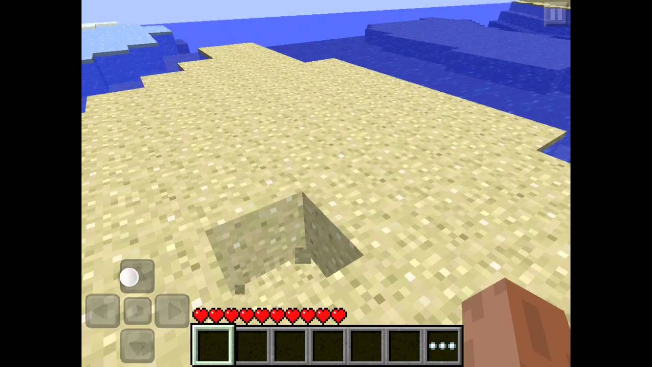 How to throw blocks in minecraft PE - YouTube