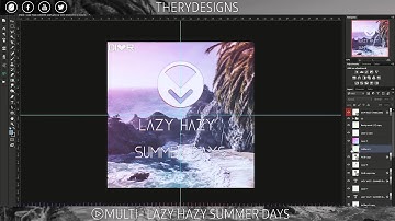 Multi - Lazy Hazy Summer Days [Cover Art Design] - TheRyDesigns