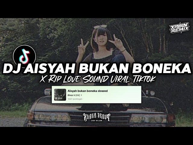 DJ AAAAAISYAH BUKAN BONEKA X RIP LOVE VIRAL FYP TIKTOK YANG KALIAN CARI class=