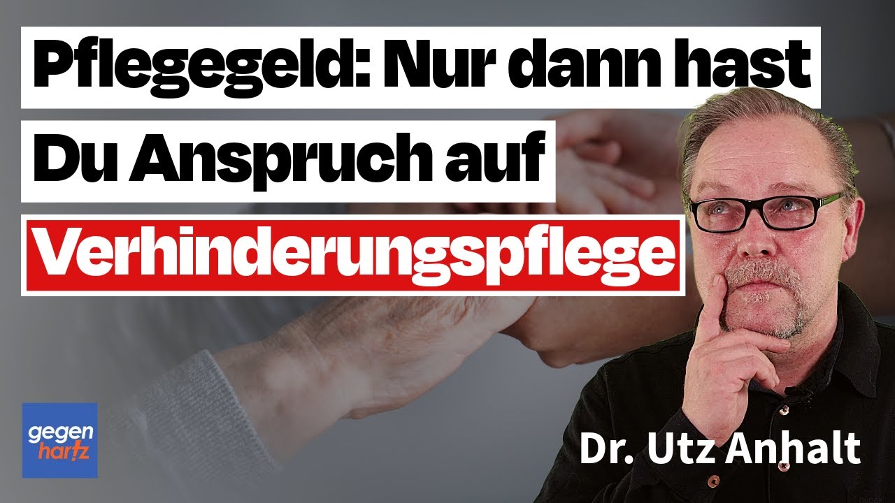 Pflegegeld: Anspruch auf Verhinderungspflege - Begehe nicht diesen Fehler