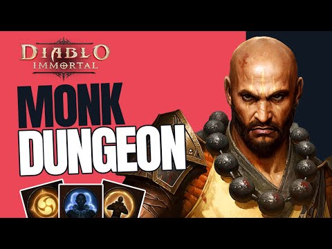 Melt Bosses! - BEST Monk PVE Dungeon and Raid Build | Diablo Immortal Season 11