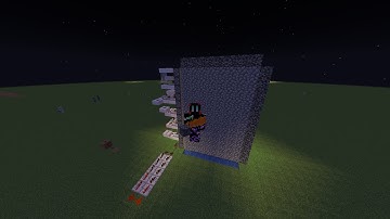 how to make a self regenerating cobblestone wall (Minecraft)