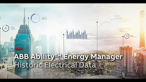 ABB Ability Energy Manager - Tutorial - Historic Electrical Data