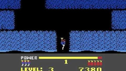 H E R O  - Atari 5200 - Gameplay 🎮