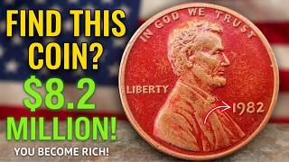 THIS 1982 RED PENNY WORTH UP $650000+ ! DO YOU HAVE THIS PENNY