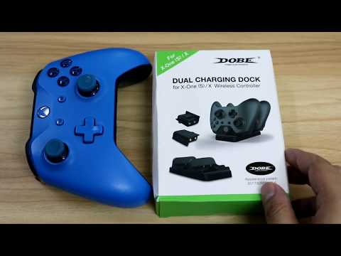 Best Xbox One Dobe Rechargeable Batteries  Dock Unboxing & Review Urdu/Hindi