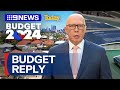 Peter Dutton vows to slash migration in Budget reply | 9 News Australia