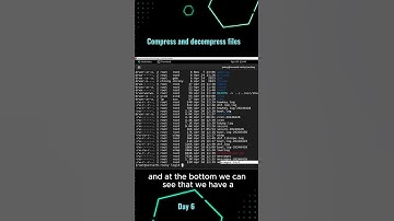 Compress and decompress files #linuxadmin #linuxforbeginners #linux #gzip #conquertheterminal