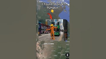 I Found Strange Pumpkin 🎃😱 in google maps and google earth #shots #hrbro76