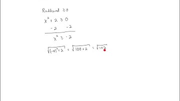 Intro to Functions (Domains w/interval notation) - Problem 4