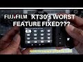 Does the NEW Fuji X-T30 Firmware Fix the worst design feature?