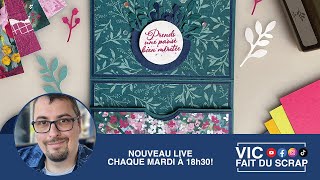 [Tuto Scrap] Pochette cadeau (idéale pour place de concert)