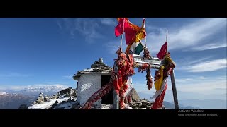 Chopta temple Trek ft. Anandhu Anil Kumar ( Song : Kashmir- Sharat Sinha)