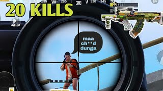 First time 20 kills? in erangle map|Pubg mobile