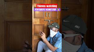 Thief Watching Home Tour Vlog comedy shorts