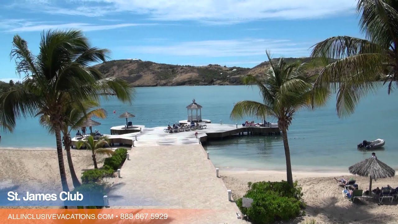 Inside the St James Club in Antigua — All Inclusive Vacation - YouTube