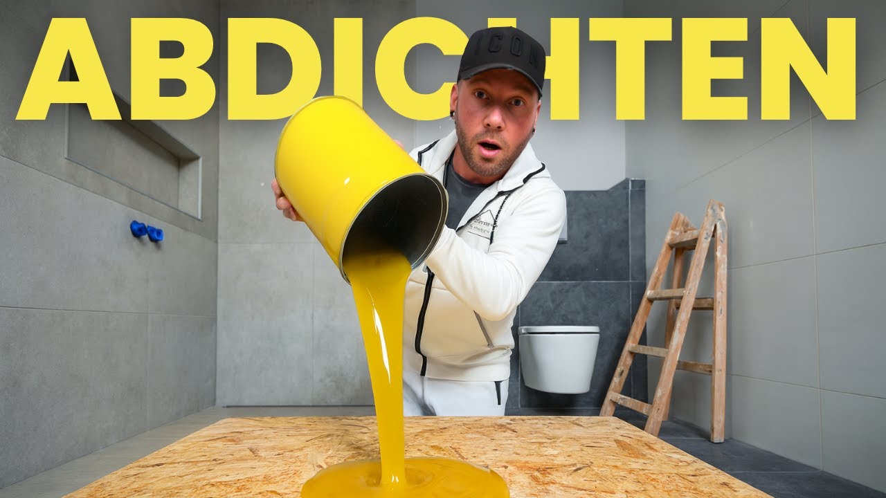 Bad abdichten – OSB Boden richtig abdichten (Schritt für Schritt)