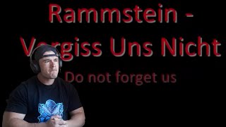 Bodybuilder Reacts - Vergiss Uns Nicht - Rammstein