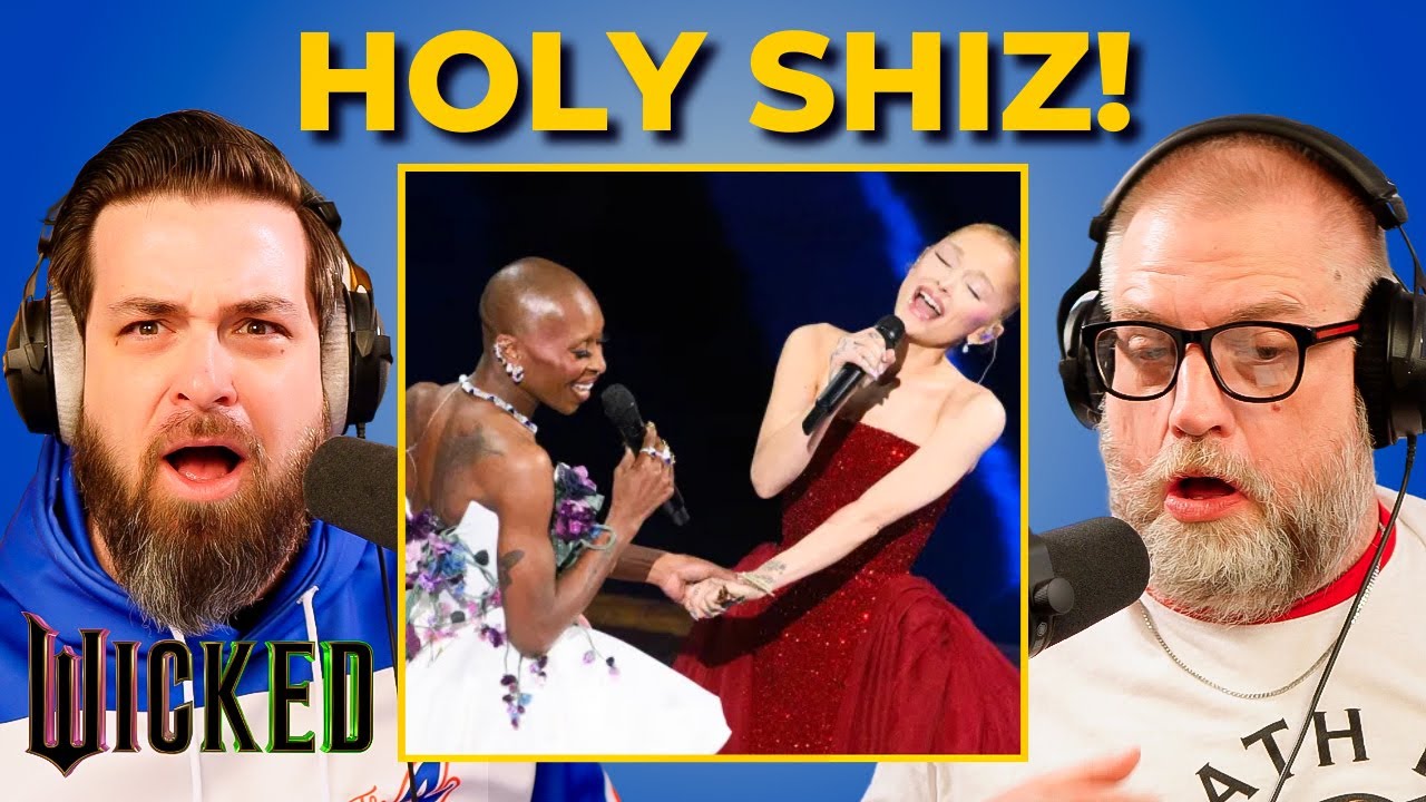 Ariana Grande & Cynthia Erivo at the Oscars | Musicians React