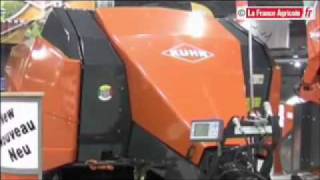 Kuhn: Des presses au catalogue (sima 2009) tracteur et matériel agricole
