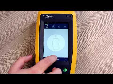 Using the LinkIQ Cable+Network Tester by Fluke Networks