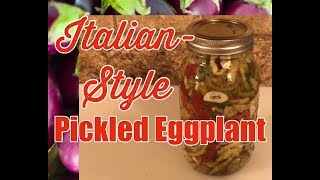 Italian-Style Pickled Eggplant | The Cutting Board