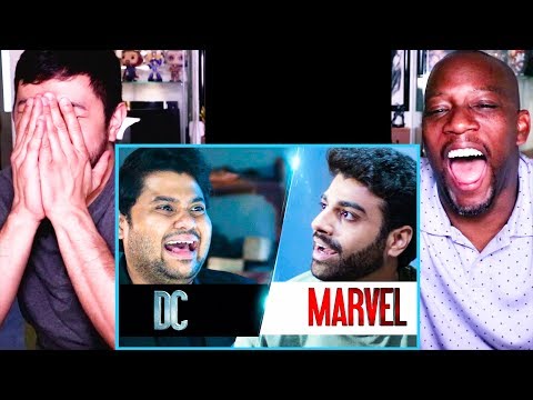 If DC & MARVEL WERE ROOMMATES | Badri Chavan | Rohan Khurana | Reaction | Jaby Koay & Syntell