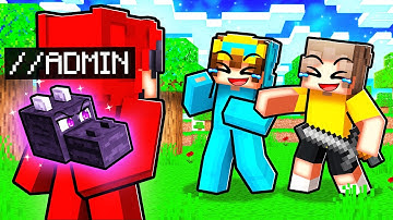 I Pretended To Be a Noob, Then Used ADMIN COMMANDS To Beat The Game!
