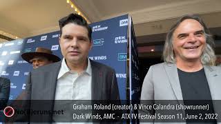 Q&amp;A with Dark Winds EPs Vince Calandra &amp; Graham Roland from the ATX TV Festival Season 11 Red Carpet