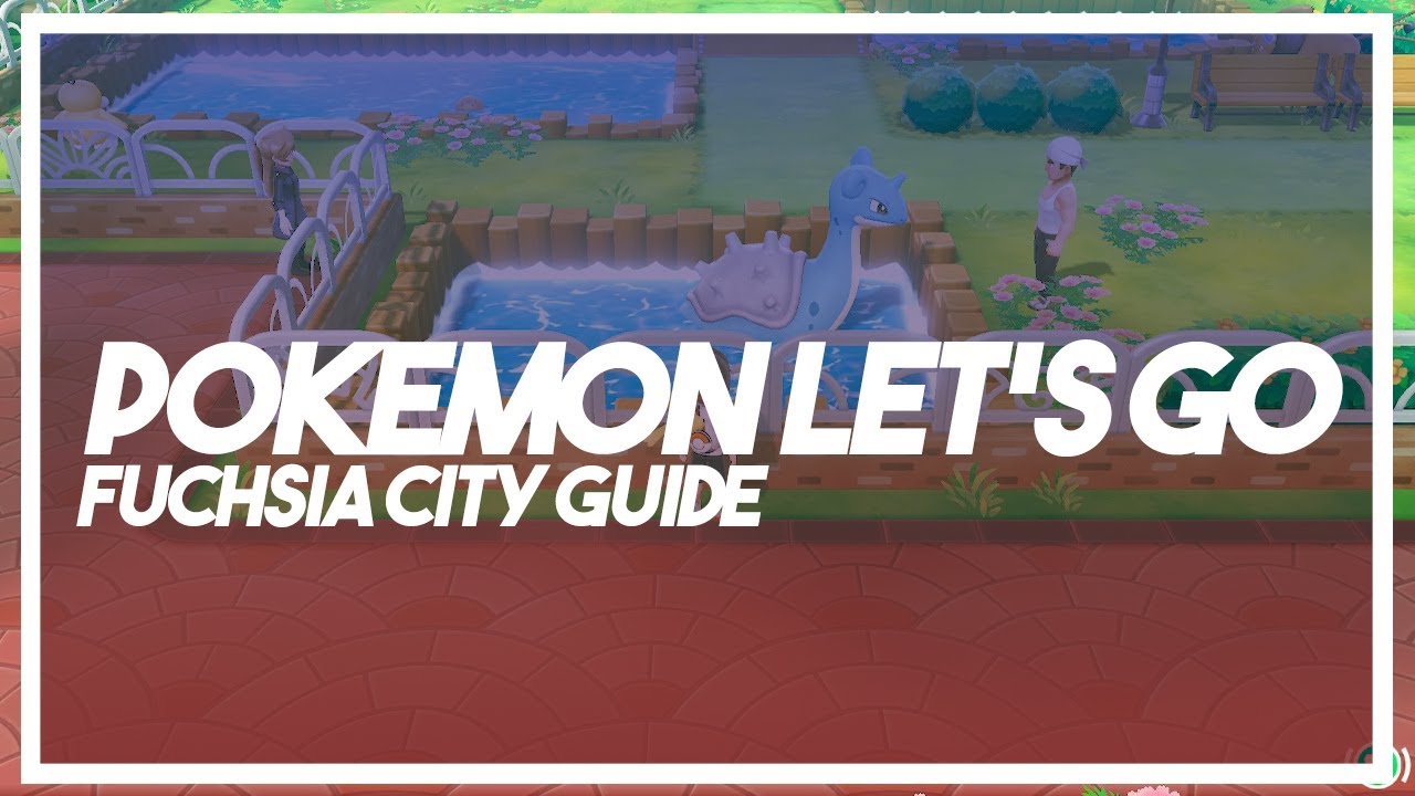 Fuchsia City - Gym Leader Koga - Get Sea Skim and Strong Push - Pokemon:  Let's Go, Pikachu! Guide - IGN