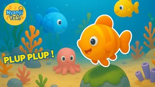 Lagu Anak Ikan Berenang Renang di Air Biru | Nyanyi Yuk!