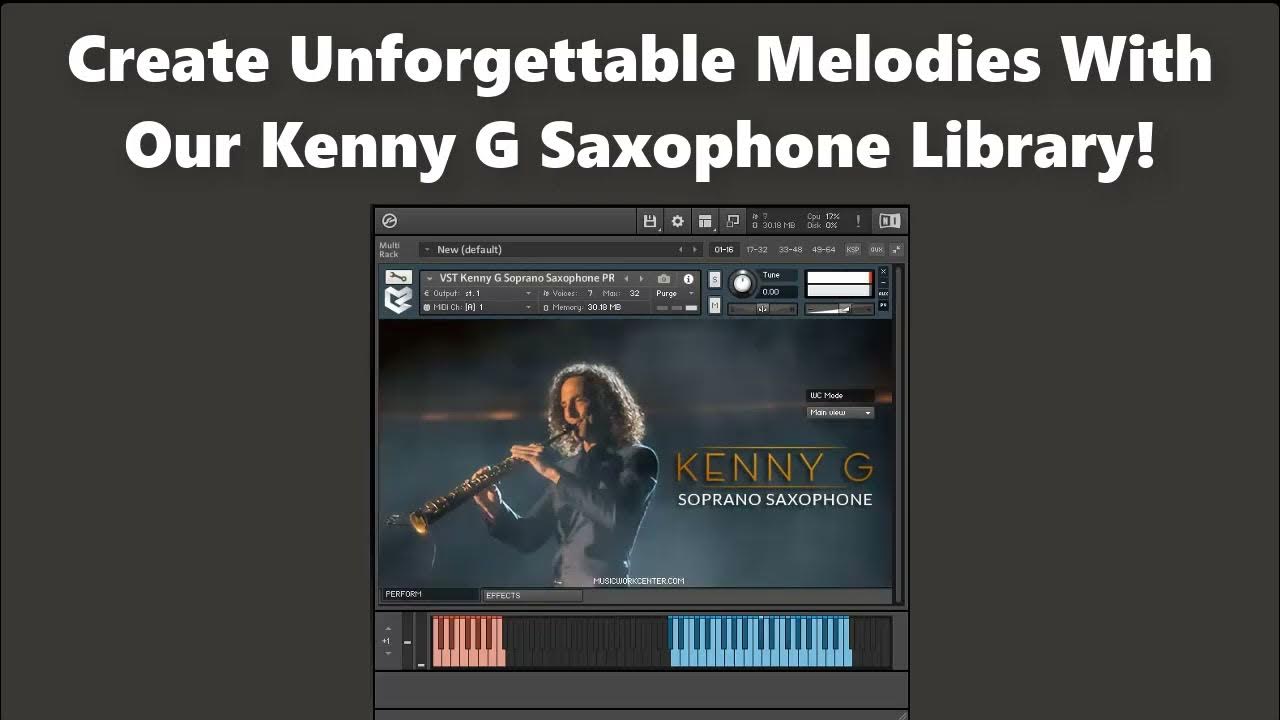 Kontakt VST Explore Our Kenny G Style Saxophone Library YouTube