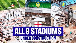 Download lagu ALL 9 English STADIUMS Being Built RIGHT NOW